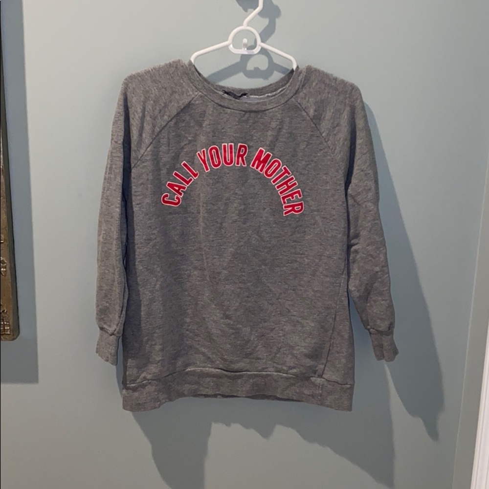 Zara “Call your Mother” Sweater